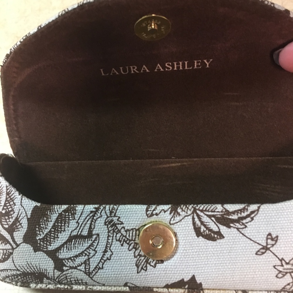 Laura Ashley hard eye glass case